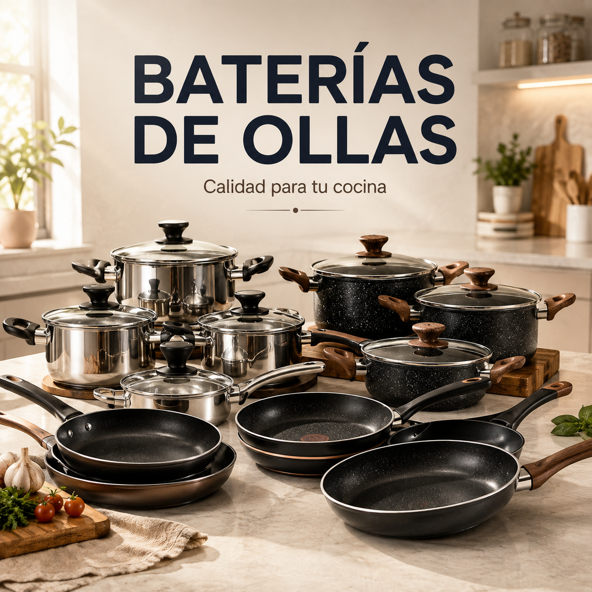 BATERÍAS DE OLLAS