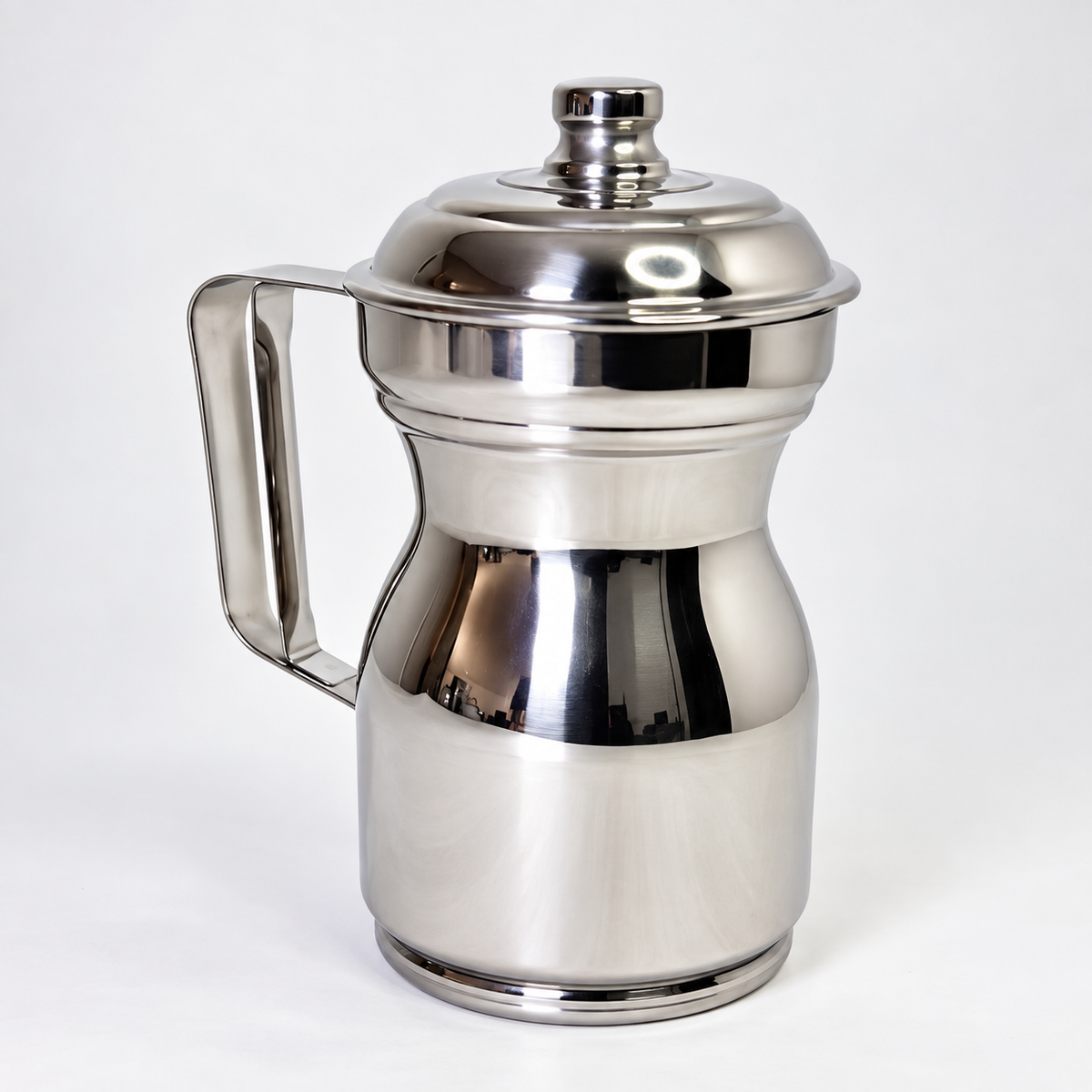 Chocolatera Cafetera 1 Litro – Acero Inoxidable con Filtro y Sistema Antiderrame
