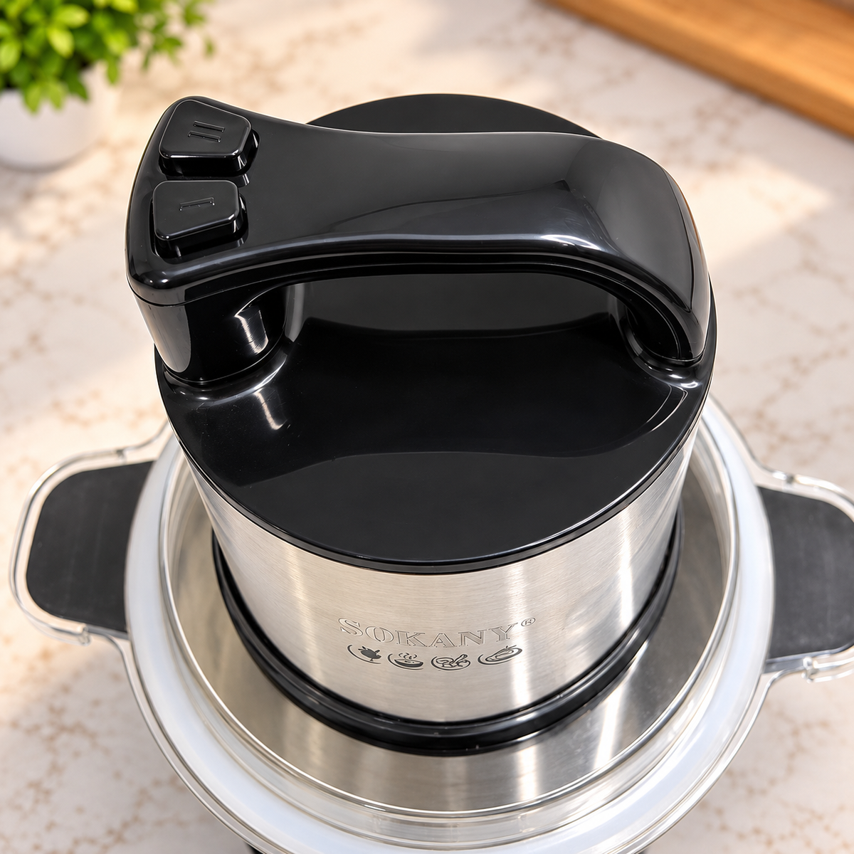 Procesador de Alimentos Sokany SK-7028 – 4 Litros
